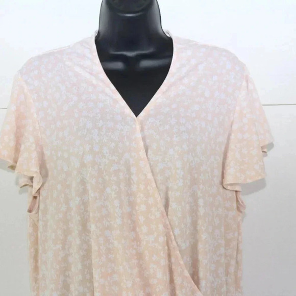 ADRIANNA PAPELL ladies blouse size XL - Picture 2 of 8